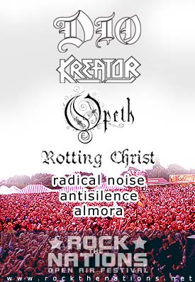 Rock The Nations Open Air Festival!! 29 Haziran Maslak Venue/stanbul!!